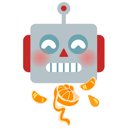 Create Unique Tangerine and Robot Emoji Combinations Online