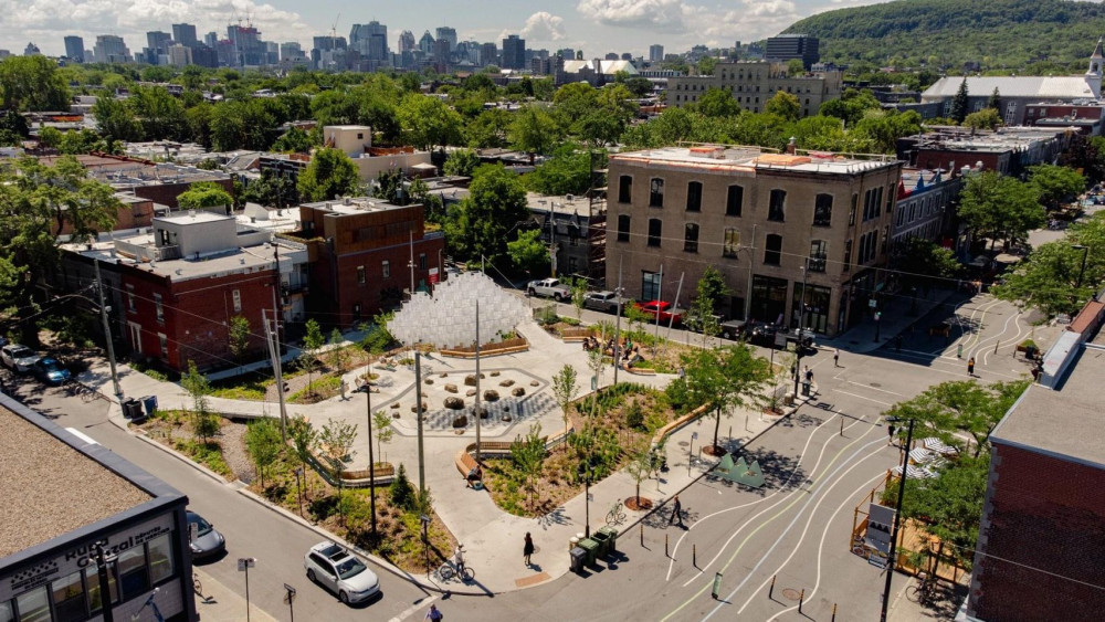 Place des FleursdeMacadam Projets Ville éponge