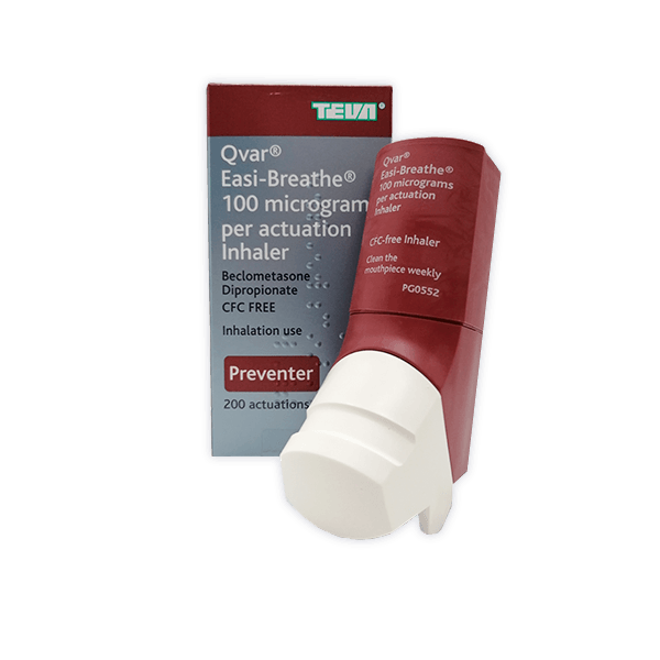 ᐅ Buy Qvar EasiBreathe Asthma Inhaler £19.95 ESurgery