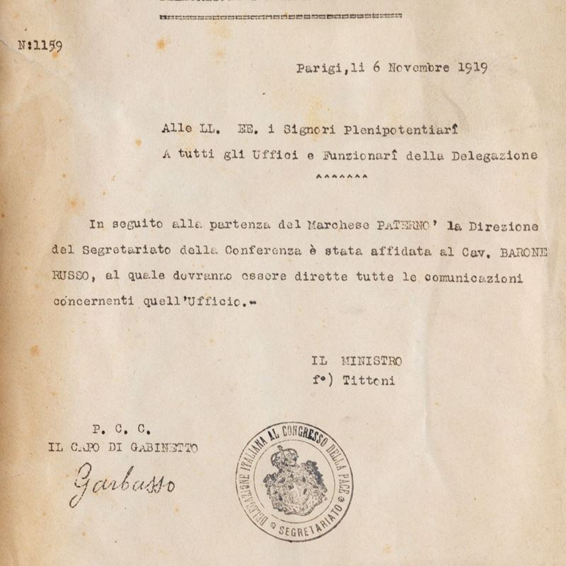 Treaty of Saint Germain en Laye 1919 Books, Autographs & Prints