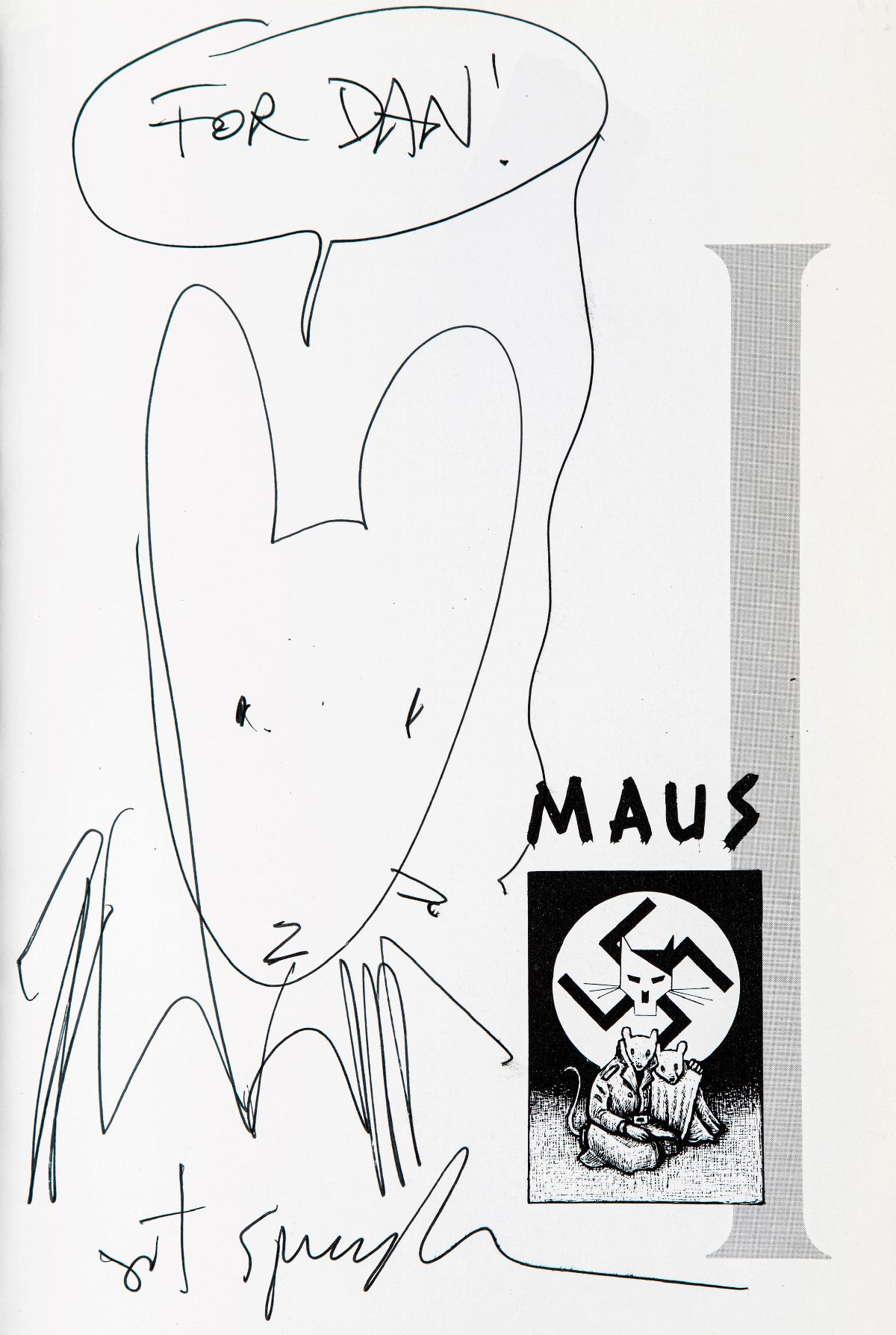 Art Spiegelman Maus 1992 Original Comic Arts & Illustrations