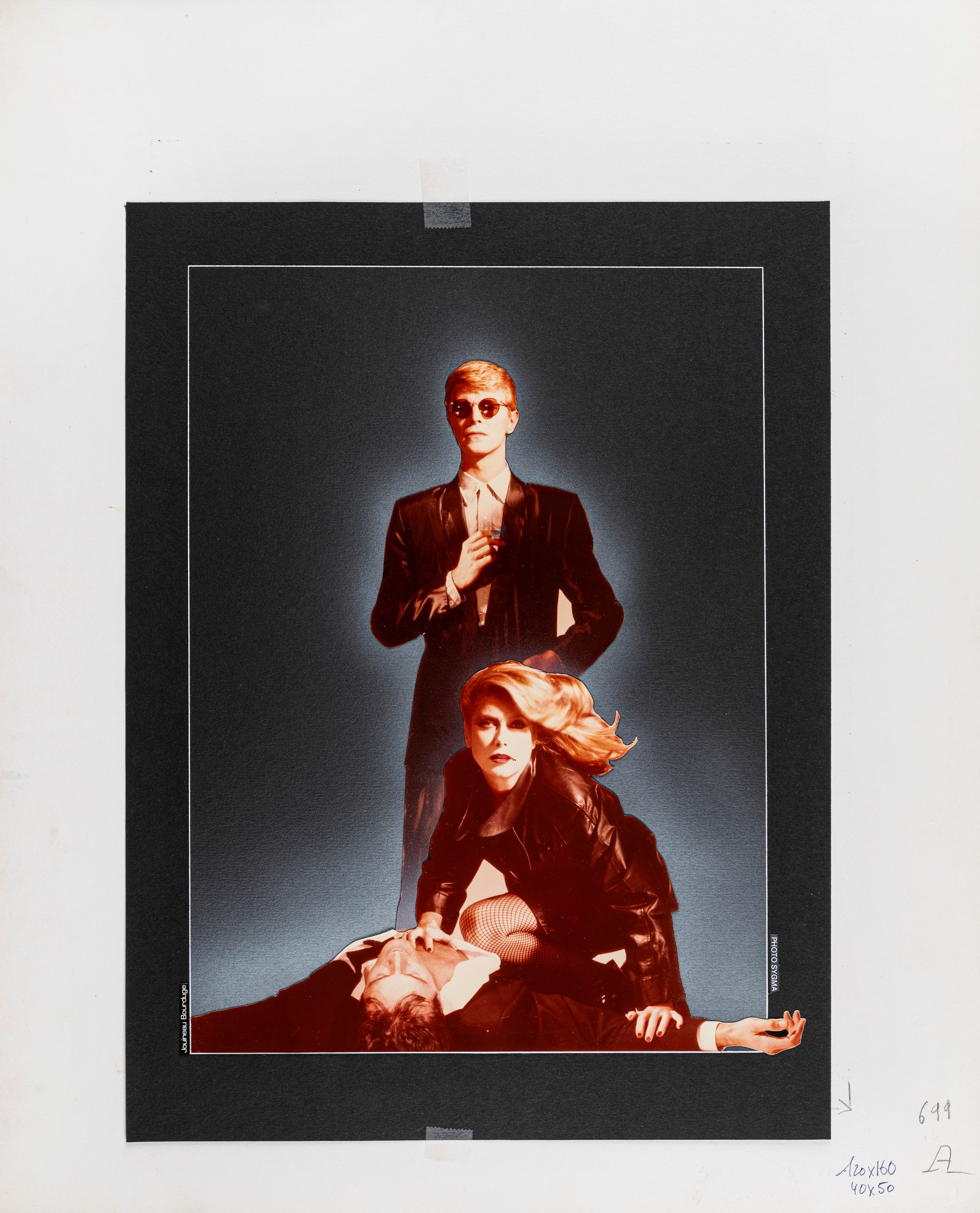 Guy Jouineau & Guy Bourduge The Hunger 1983 Movie Poster Artworks