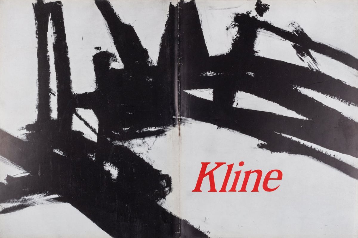 Franz Kline Kline 1963 Opere dalla Collezione della Galleria La