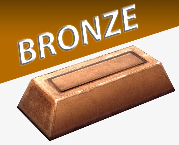 Bronze Ingot FlippedNormals