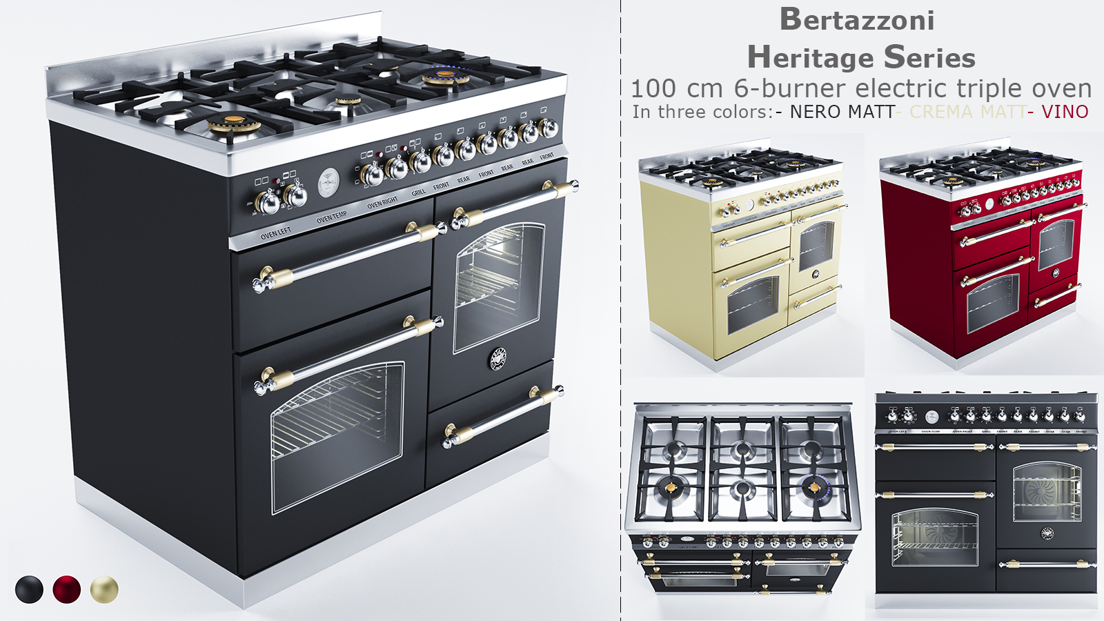 Bertazzoni Heritage Series FlippedNormals