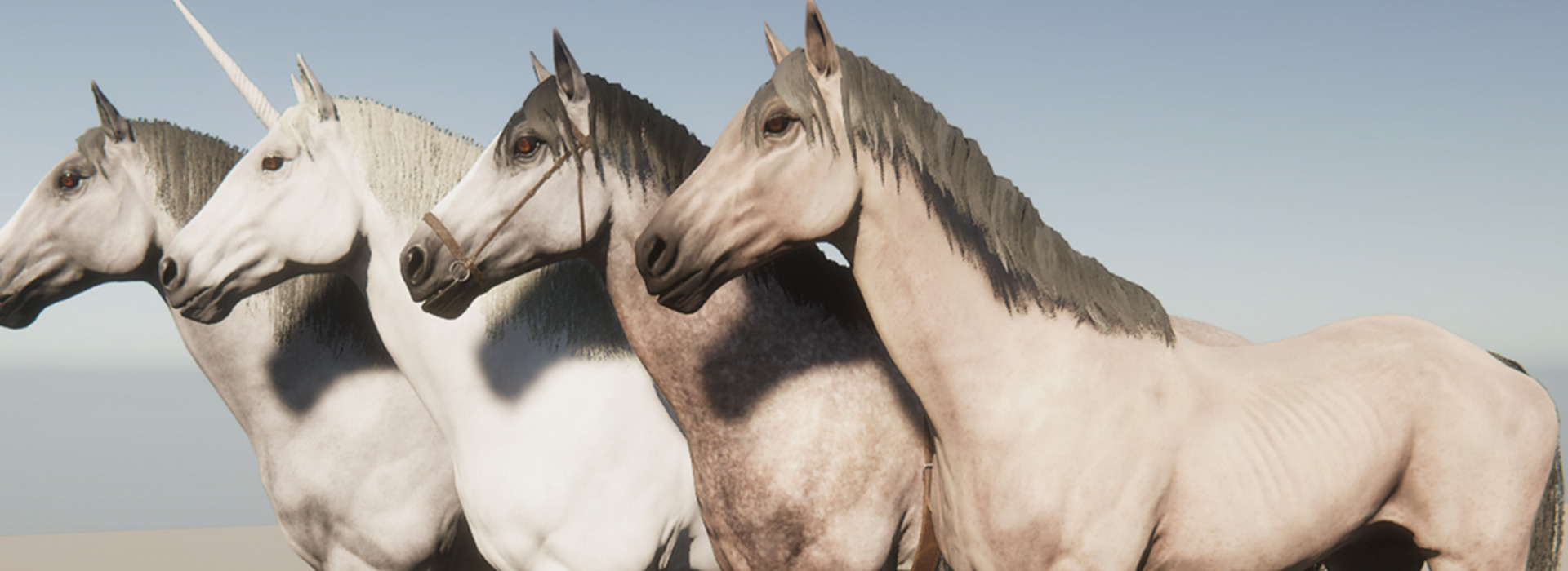 Horses Game Ready FlippedNormals