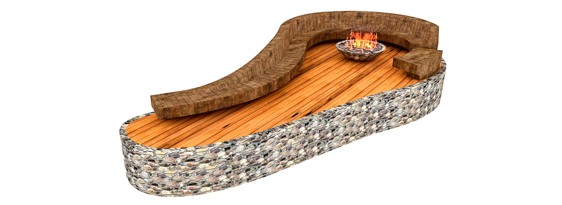 garden fire pit FlippedNormals