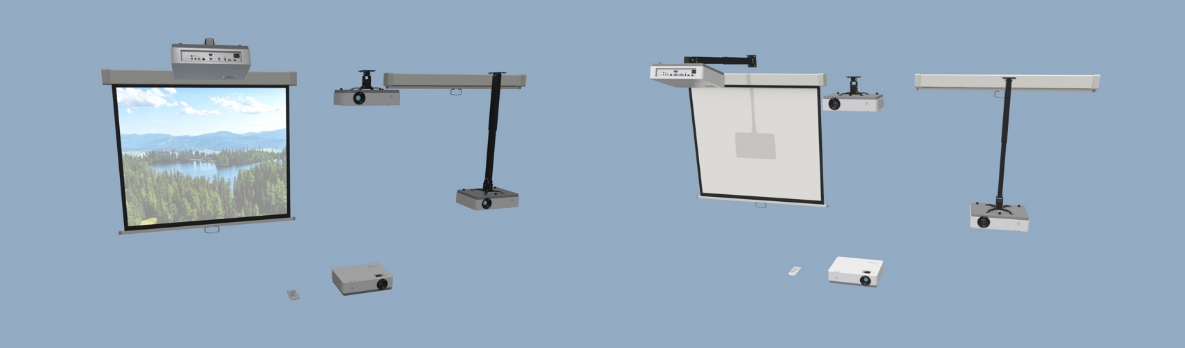 Projector and Screen FlippedNormals