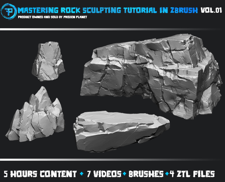 Mastering Rock Sculpting Tutorial FlippedNormals