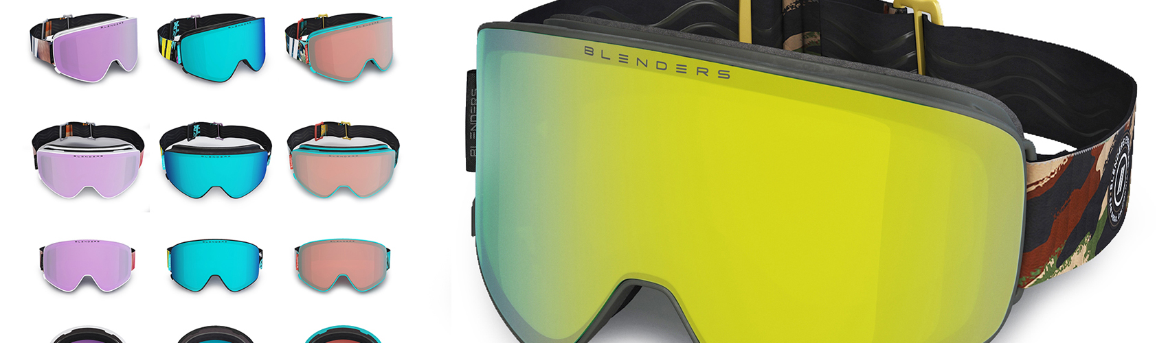 Diva Drama Blenders Ski Goggles FlippedNormals