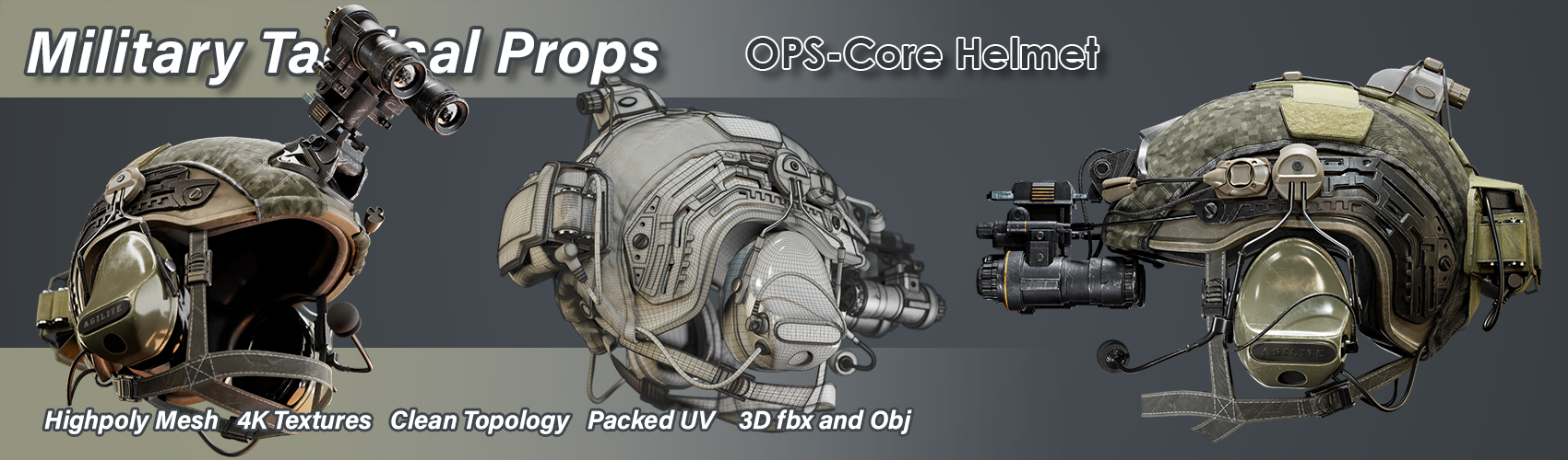 Military OPS-Core Helmet - FlippedNormals