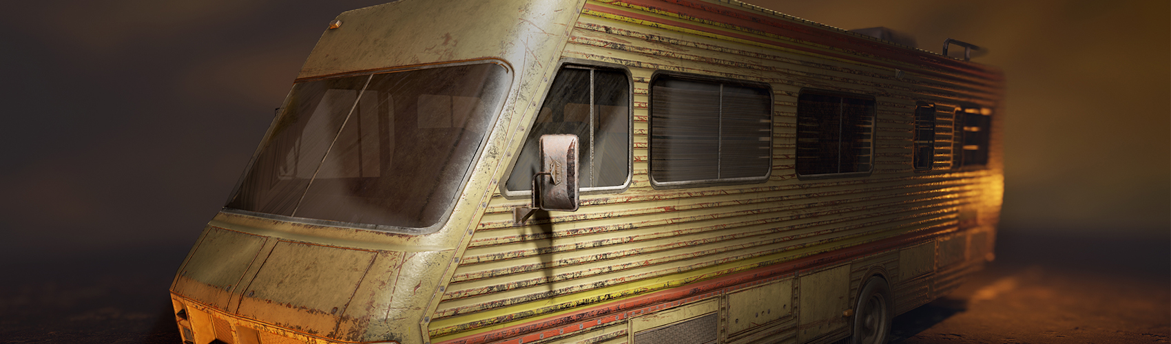 Fleetwood Bounder 1986 (LowPoly) - FlippedNormals