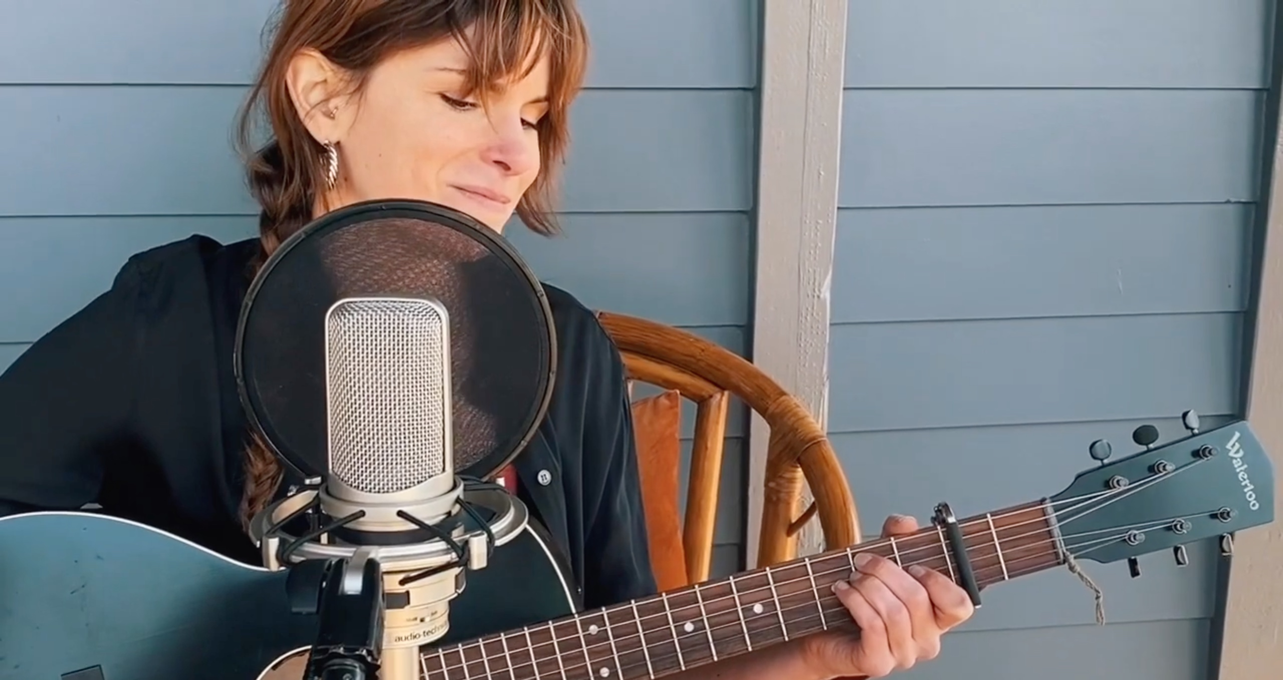 FLOOD Lydia Luce Takes to Her Porch in East Nashville to Play “Occasionally” for “Neighborhoods”