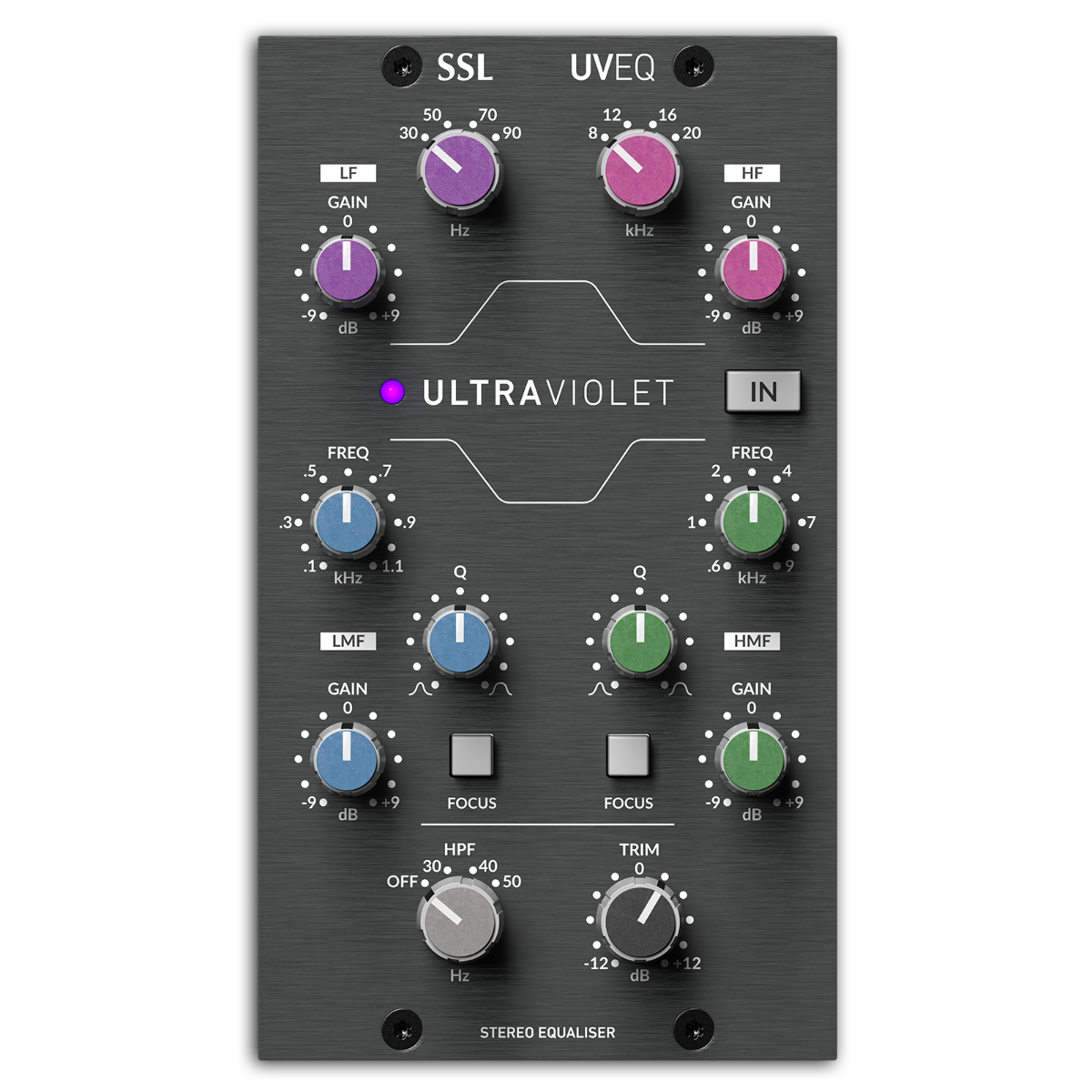 Solid State Logic 500Series Ultraviolet Stereo EQ Gearlounge