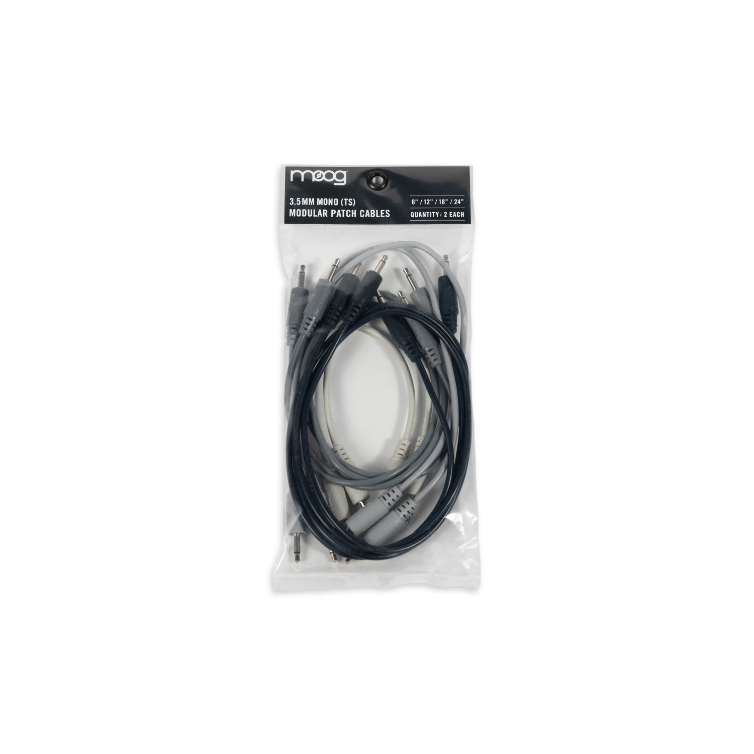Moog Music Patch Cable Variety Pack (x8) Gearlounge