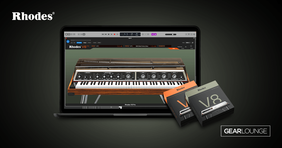 [Rhodes] The Rhodes V8 / V8 Pro 플러그인 출시 - Gearlounge