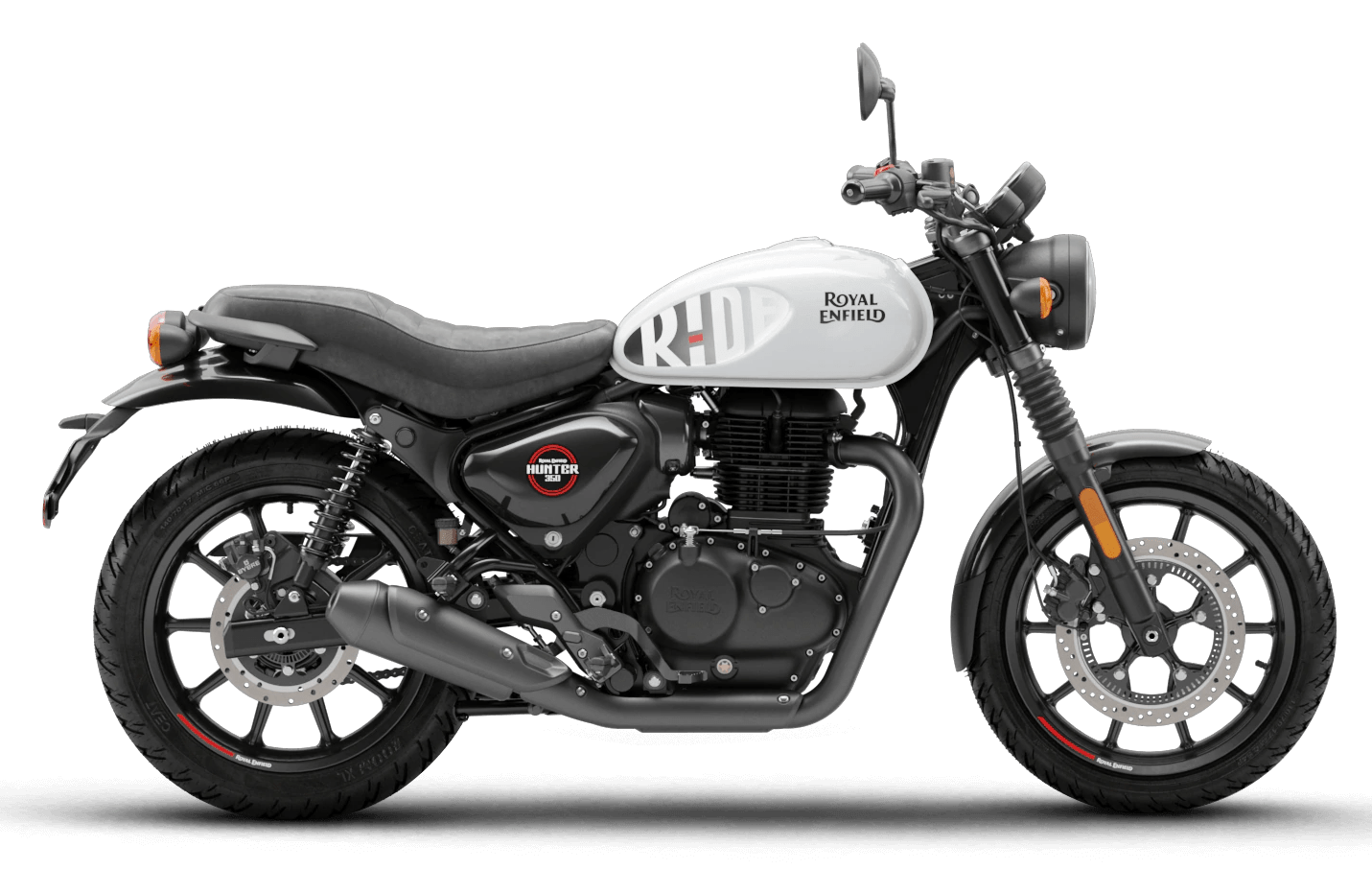 Royal Enfield Hunter 350 on rent in Vadodara