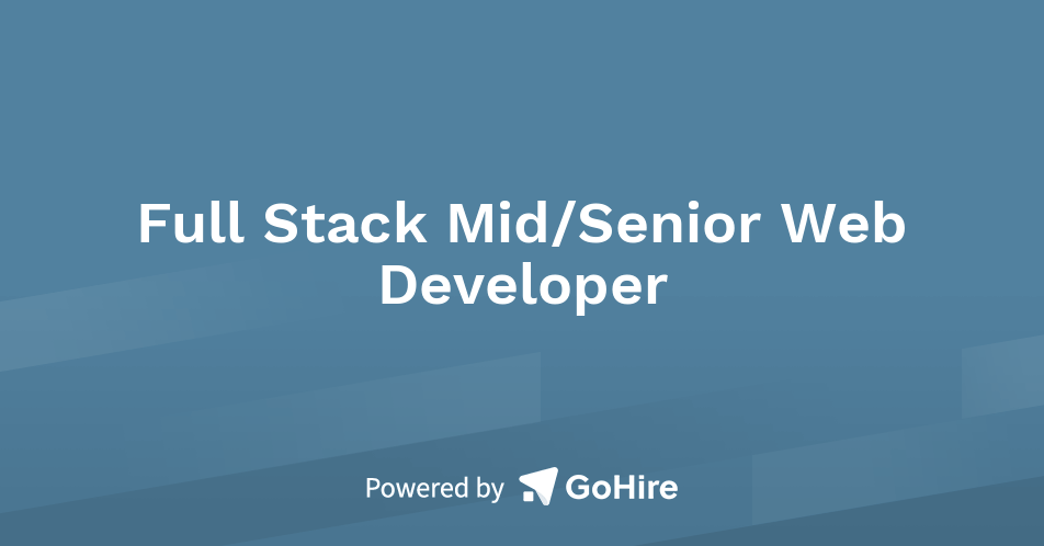 Full Stack Mid/Senior Web Developer at Elitek