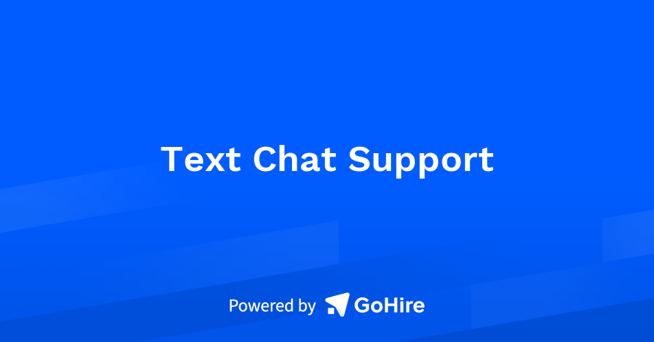 Text Chat Support at Adapt Apps
