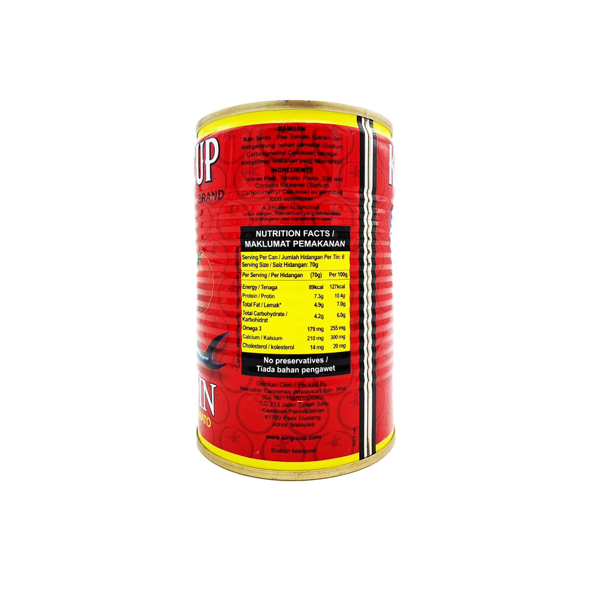 King Cup Sardines 425g — HarimauFresh Online Groceries Malaysia