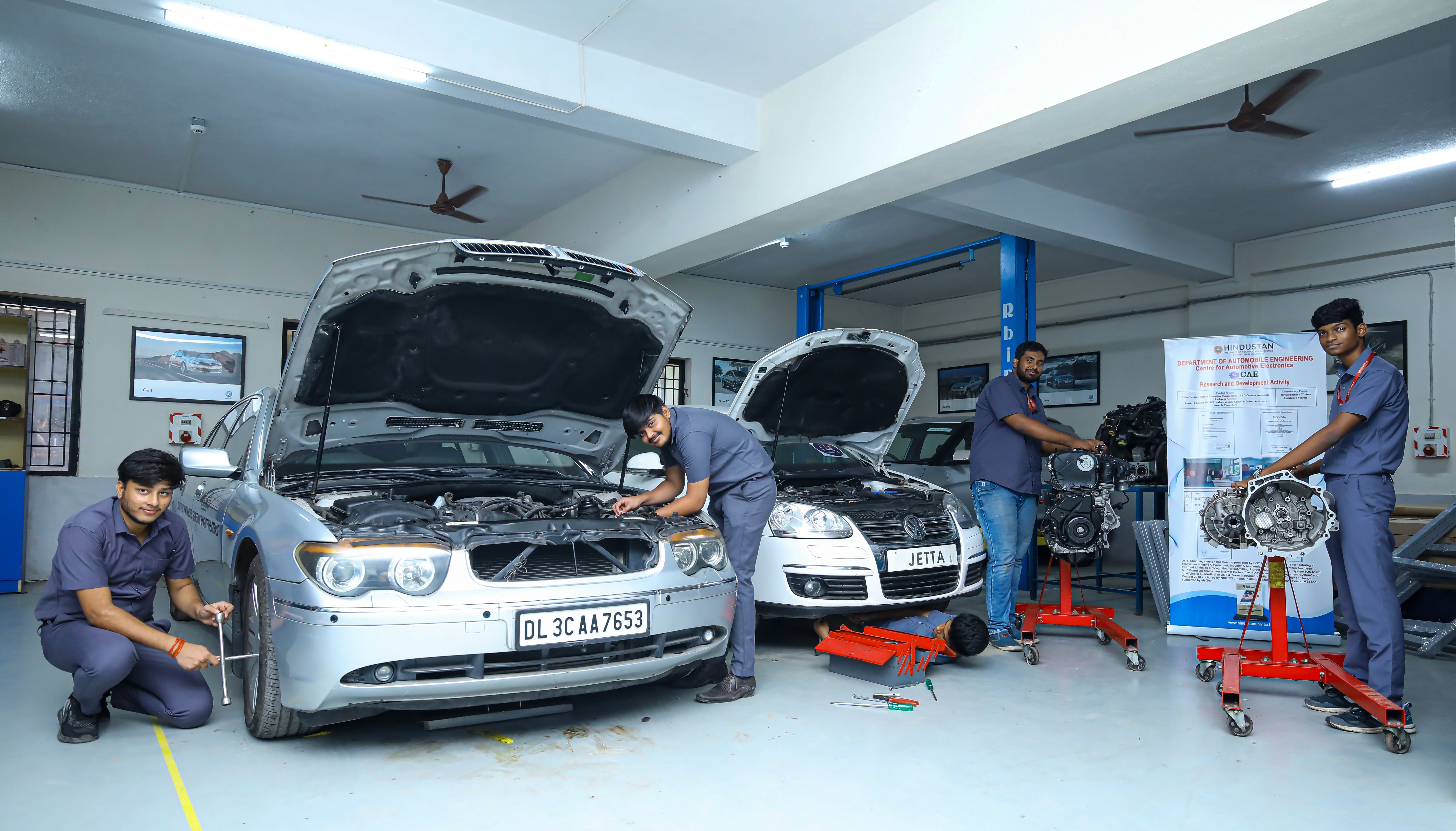 B.Tech Automobile Engineering Colleges in Chennai, India