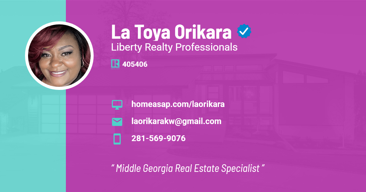 La Toya Orikara Middle Real Estate Specialist