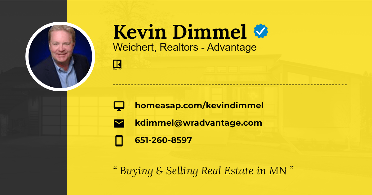 Kevin Dimmel Buying & Selling Real Estate in MN