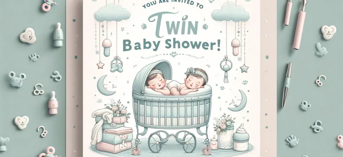 Baby Shower Invitation Wording for Twins A Complete Guide