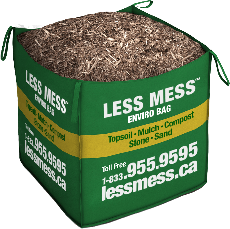 Less Mess Canada Shredded Pine Mulch