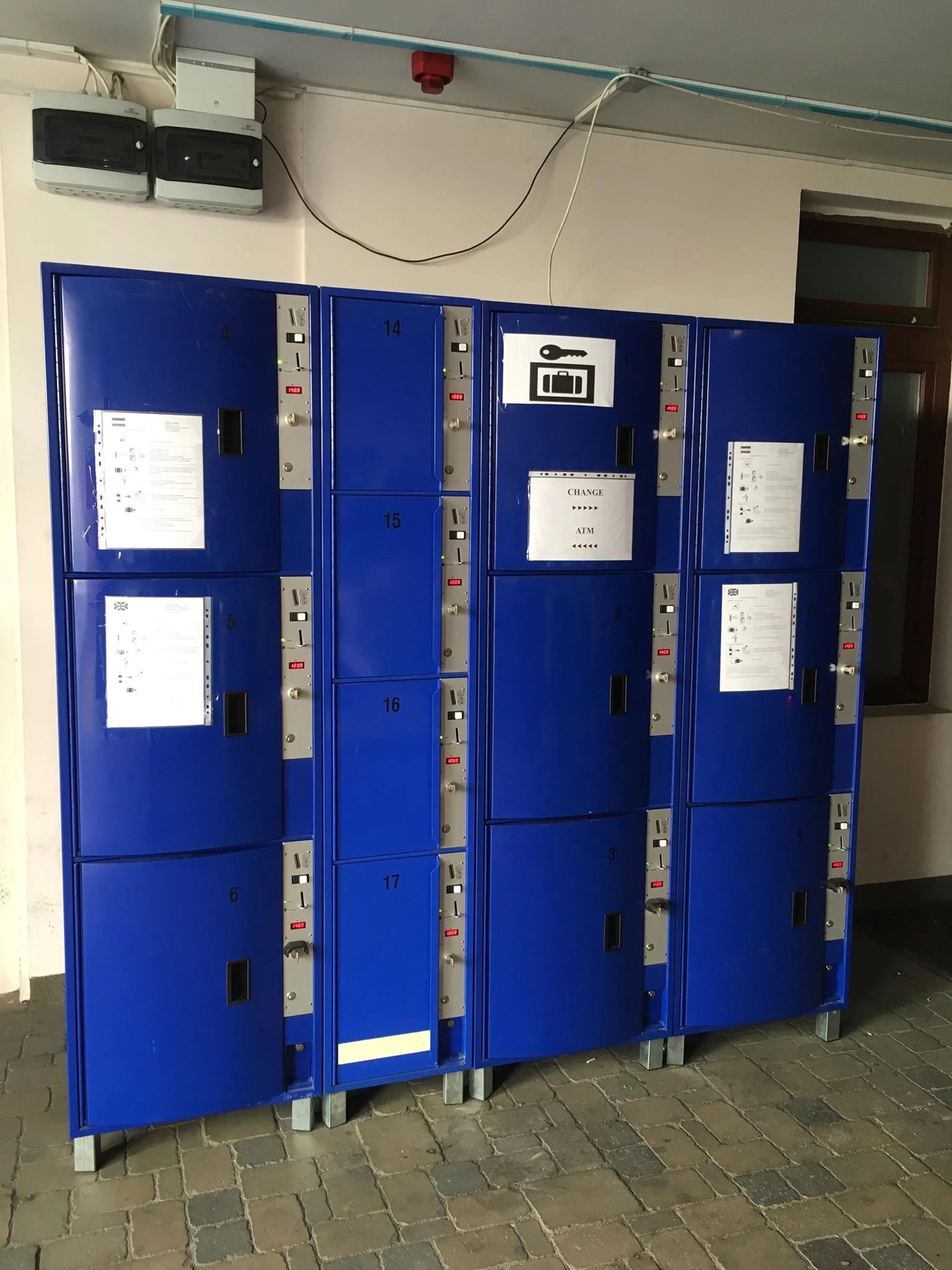 Luggage storage in Budapest LugLockers