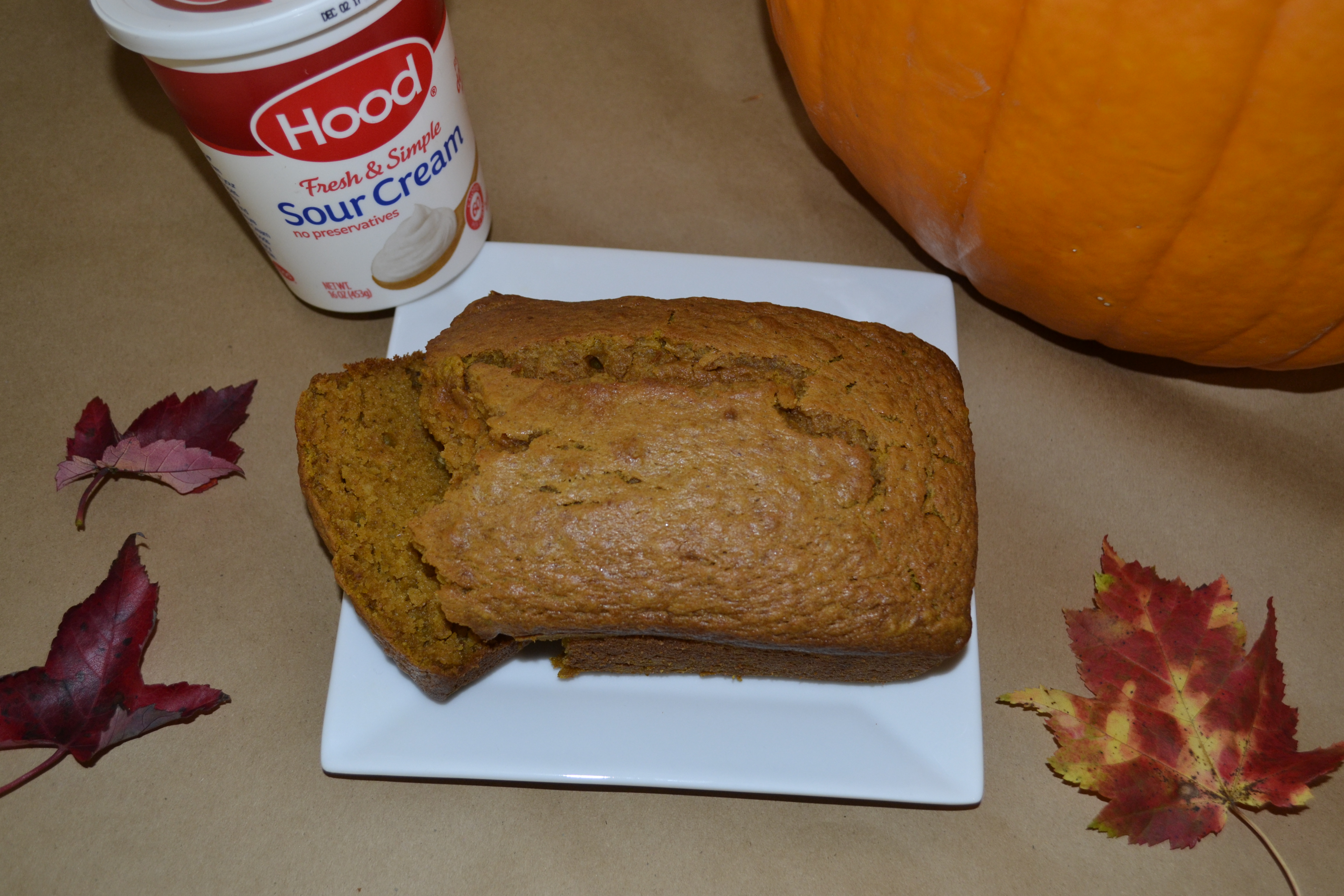 Hood Sour Cream Pumpkin Bread Recipe Macaroni Kid Worcester