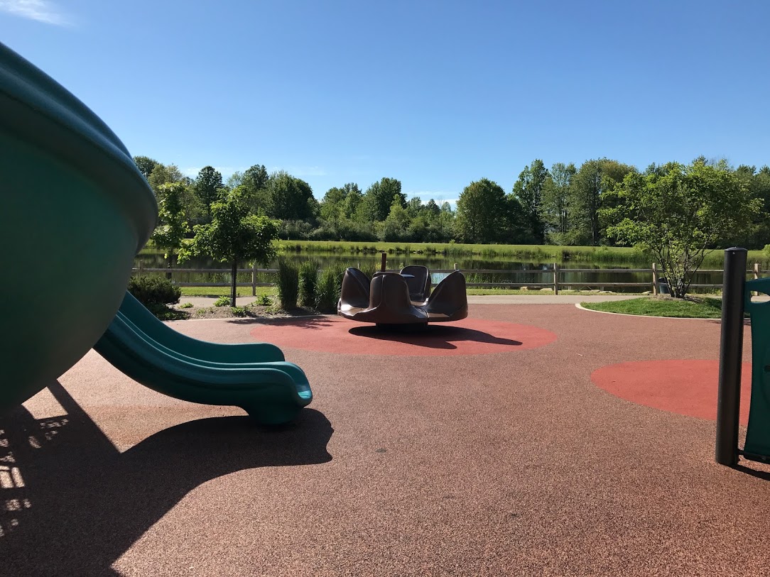 Playground ReviewCarolyn Ludwig Mugrage Park in Medina Macaroni KID
