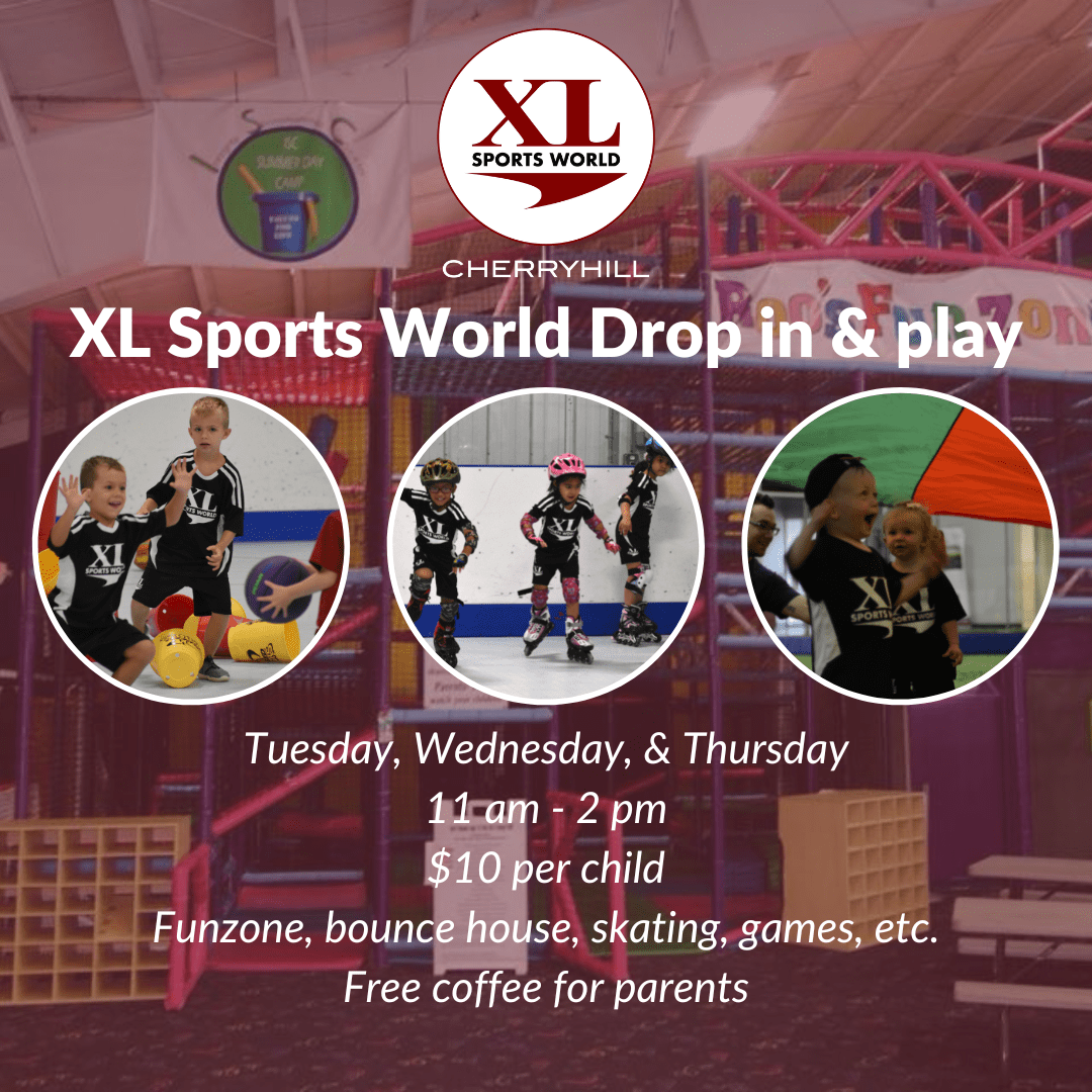 XL Sports Fun Zone Open Play Macaroni KID Cherry Hill