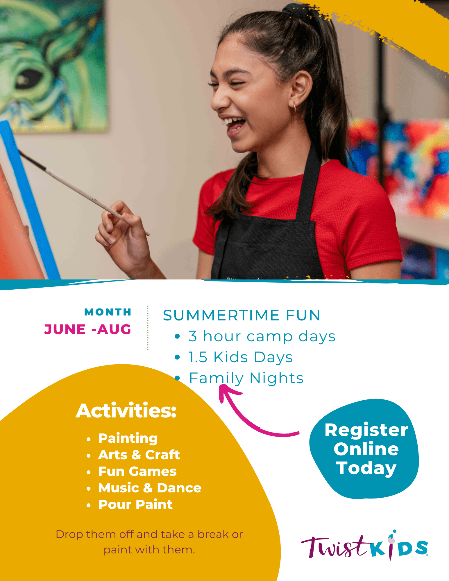 Painting with a Twist KIDS TWIST Macaroni KID Bradenton