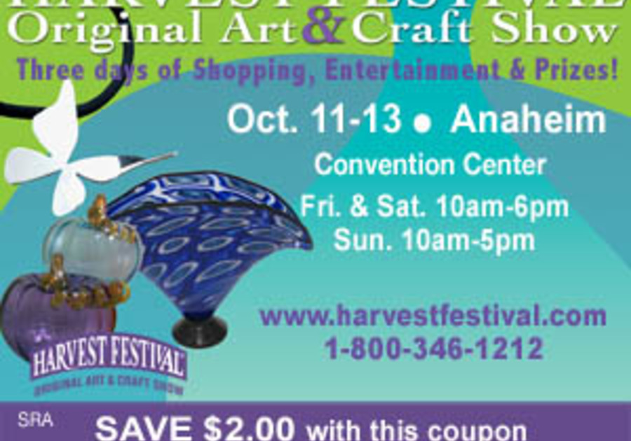 HARVEST FESTIVAL ART & CRAFT SHOW Macaroni KID Yorba Linda