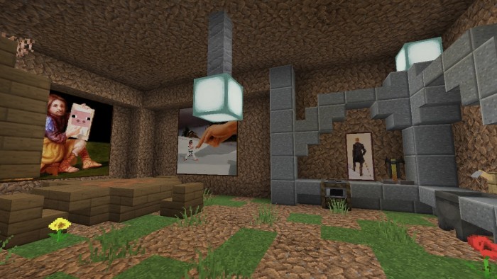 Micro Dirt House | Minecraft Pe Maps