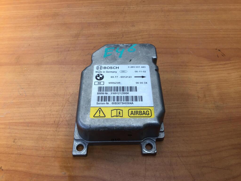 Airbag module BMW E46 65776912123 plesman