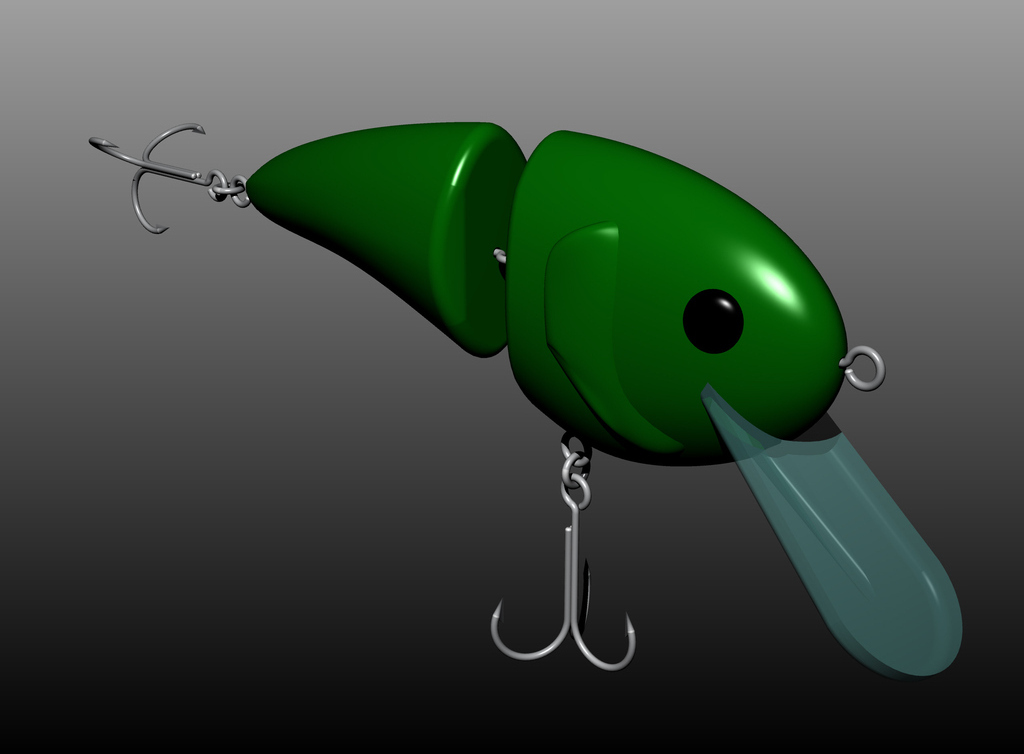 钓鱼诱饵 by 囧里个囧 3D打印模型文件免费下载模型库 魔猴网