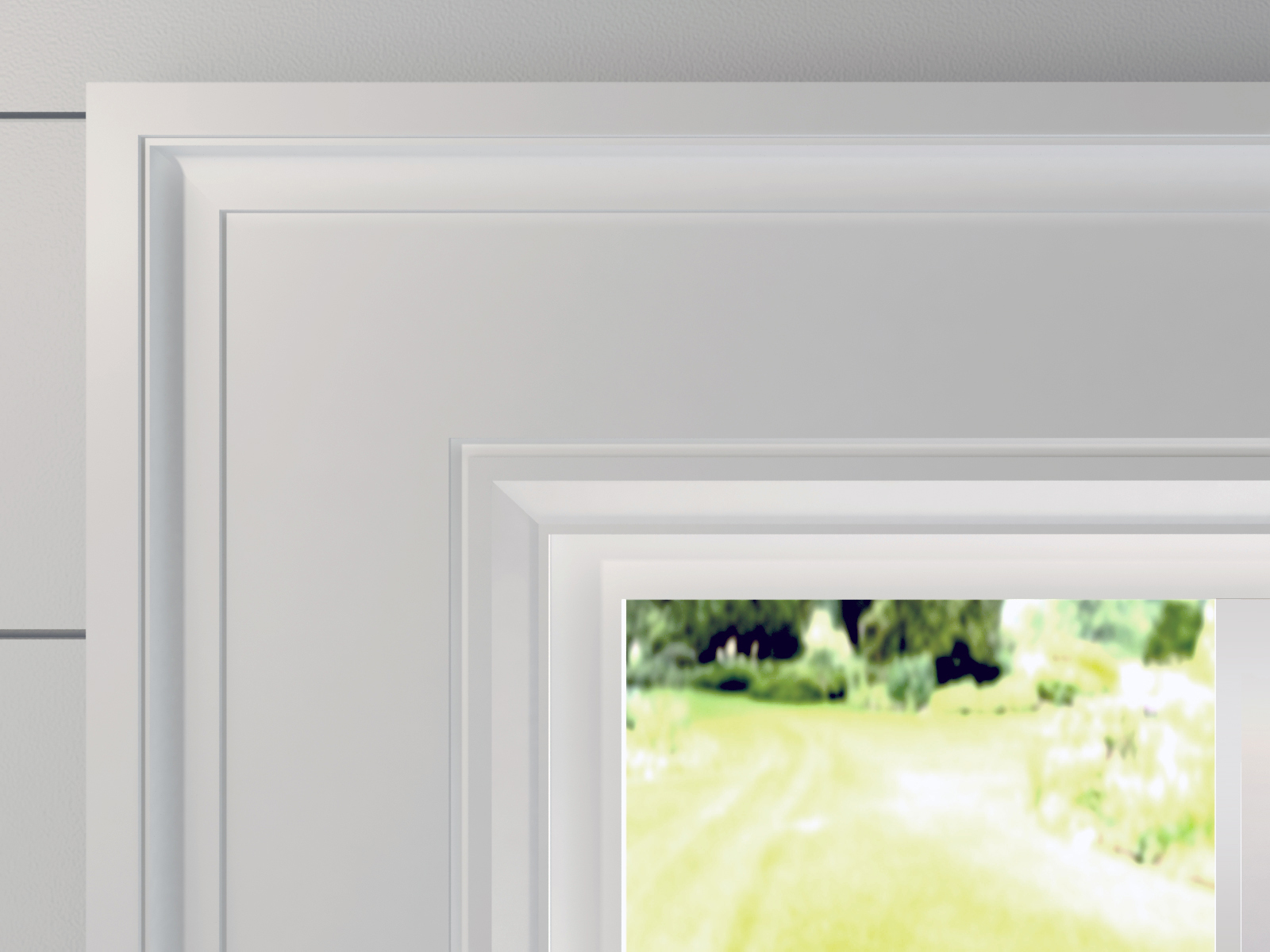 Pasillo de arriba Magnolia Inspiración para molduras Garden State