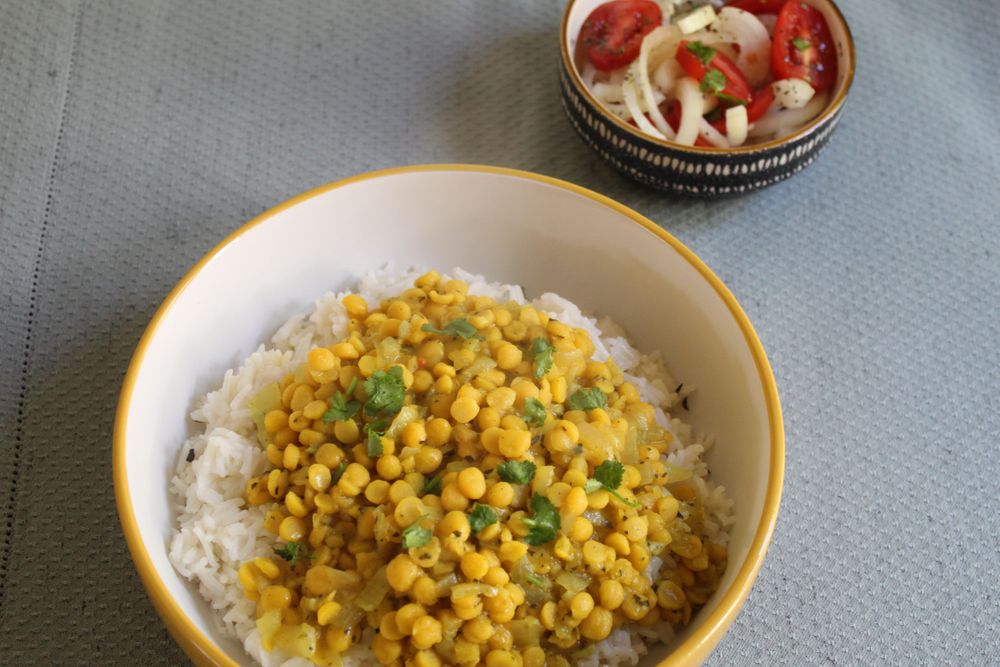 Yellow split peas Natlicious food