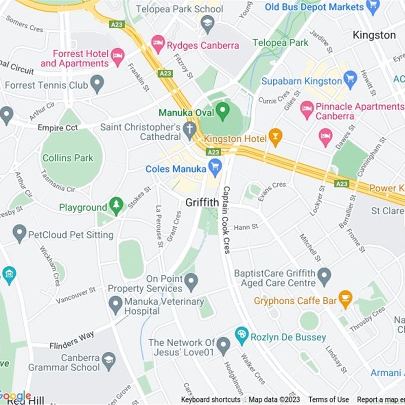 Griffith, ACT Canberra Nature Map