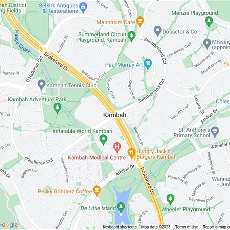 Kambah, ACT Canberra Nature Map