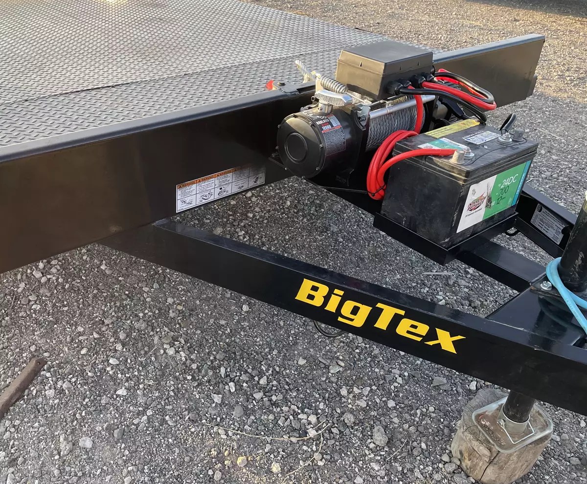 Step 7 Connect the Winch Power Cables