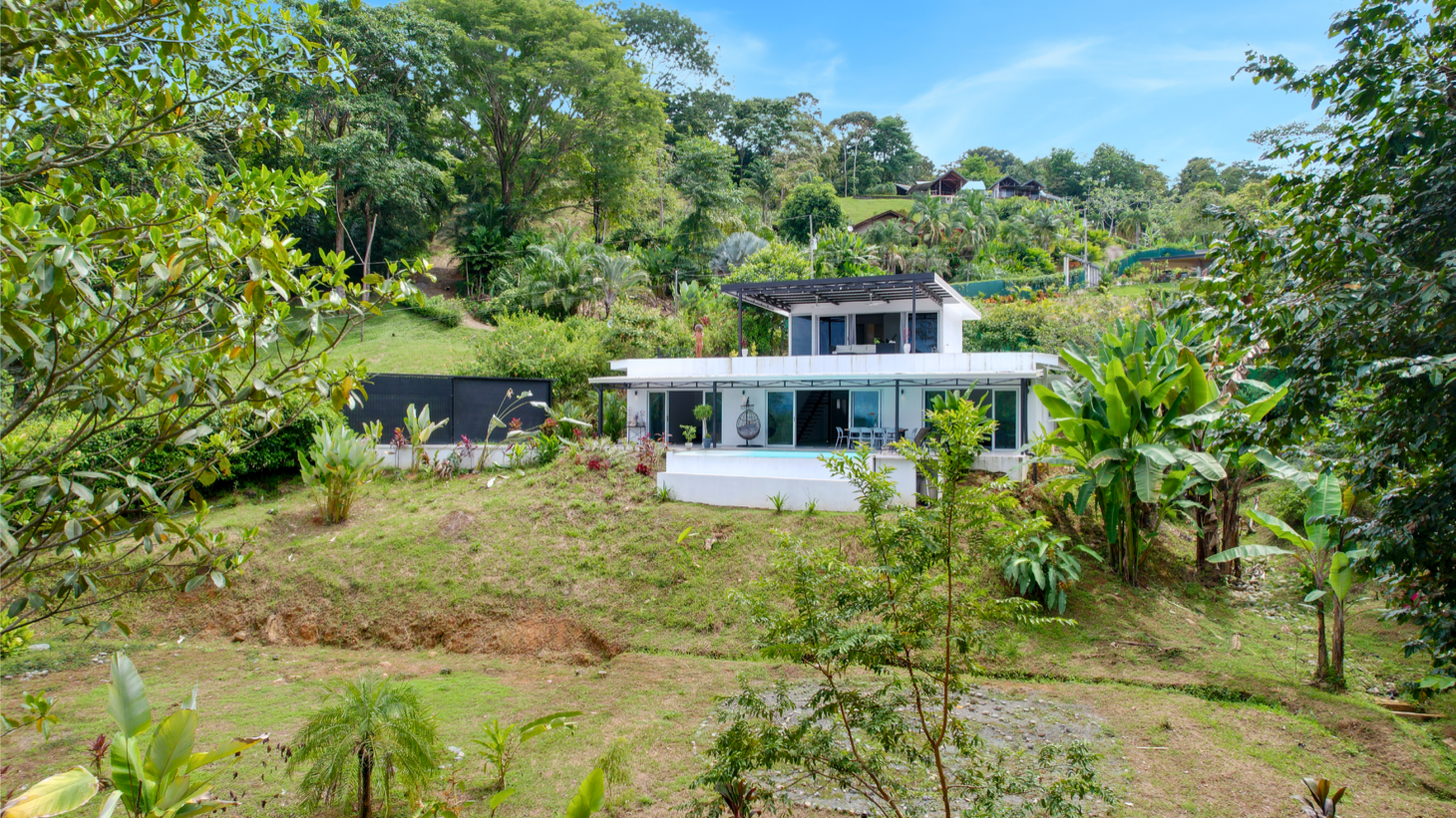 Harmonious Modern Uvita Home with Infinity Pool, Ocean Views, and