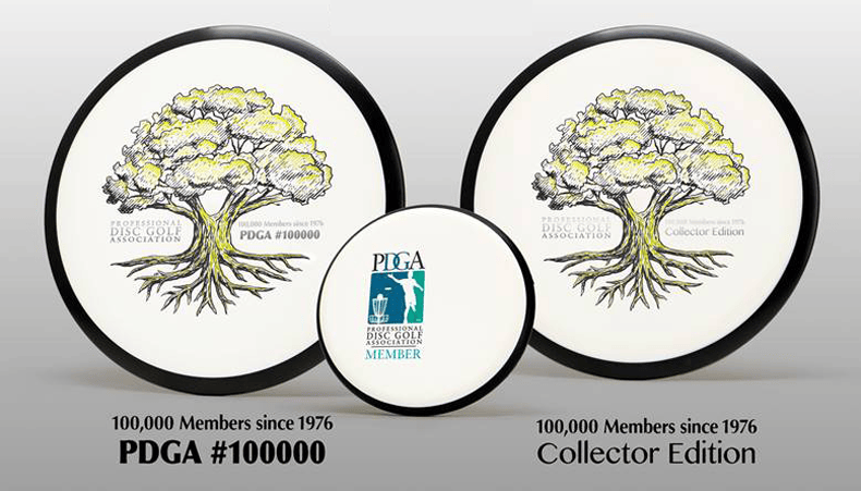MVP Disc Sports Supporting PDGA 100k Members Milestone with Collectors