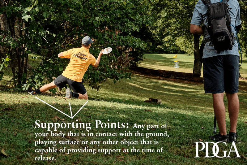 Disc Golf Rules School Episode 4 Taking a Stance Professional Disc