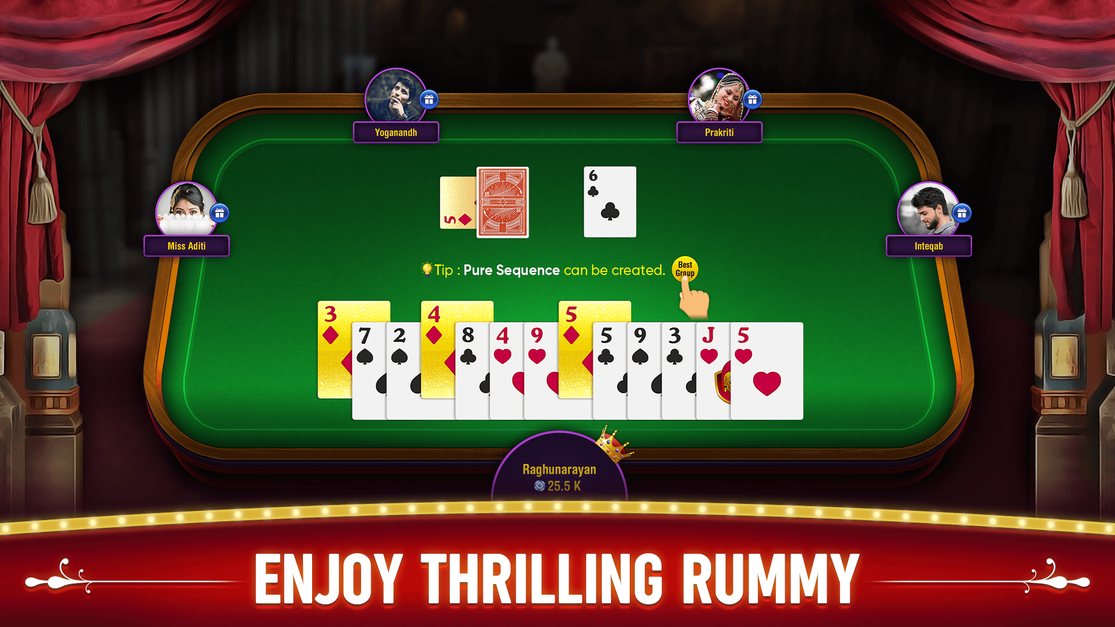 Rummy Card Game Online With Friends