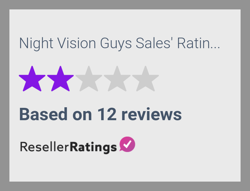 Night Vision Guys Sales Reviews 13 Reviews of