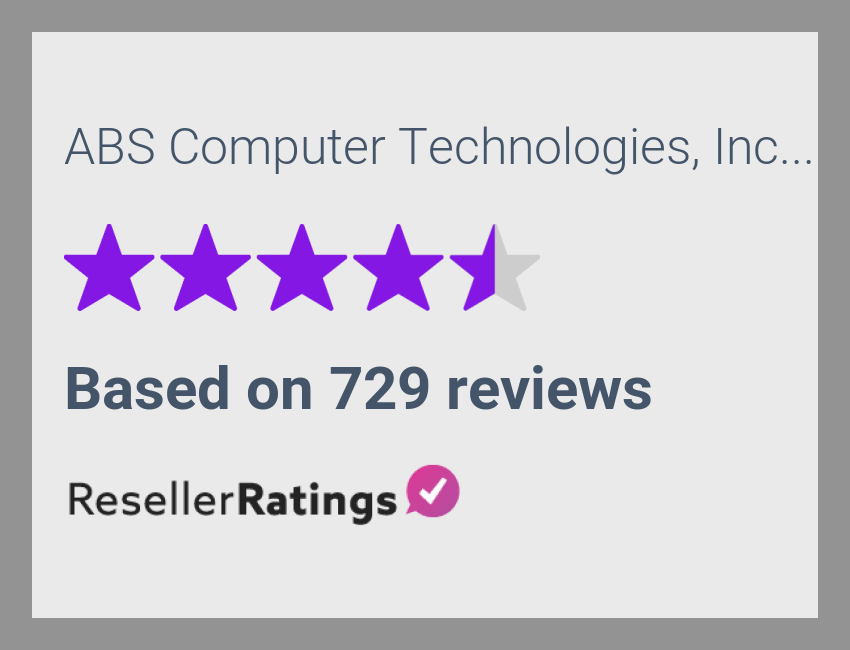 ABS Computer Technologies, Inc. / Reviews 729 Reviews of