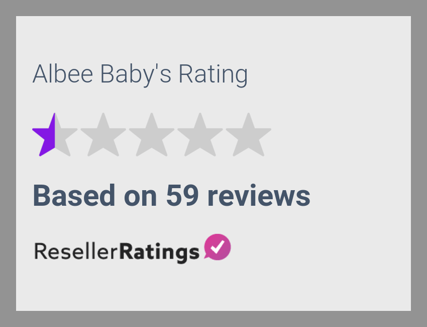 Albee Baby Reviews 59 Reviews of ResellerRatings